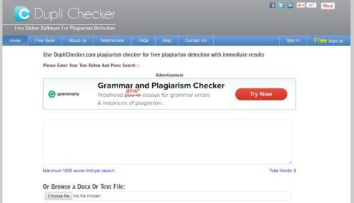 Dupli Checker - 5 Tools Berikut Bantu Jasa Penulis Artikel Terbebas dari Konten Plagiat Dupli Checker - 5 Tools Berikut Bantu Jasa Penulis Artikel Terbebas dari Konten Plagiat