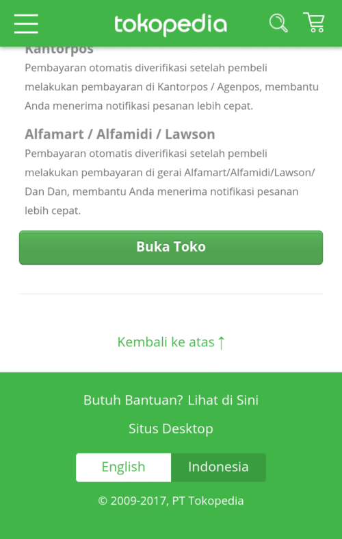 Registrasi dan Buka Toko Anda - Cara Menjual Barang di Tokopedia Registrasi dan Buka Toko Anda - Cara Menjual Barang di Tokopedia